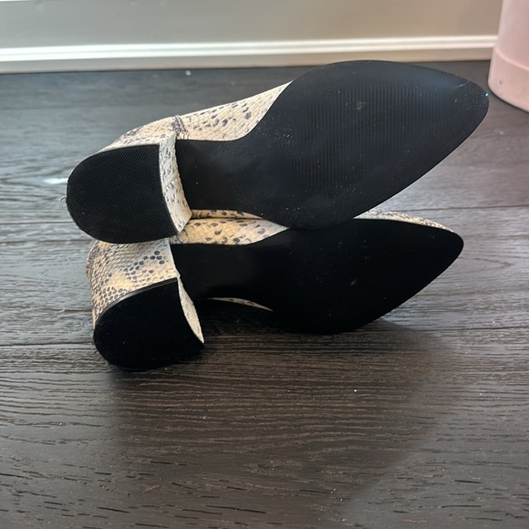 Steve Madden Ankle Snakeskin Booties - Picture 5 of 5